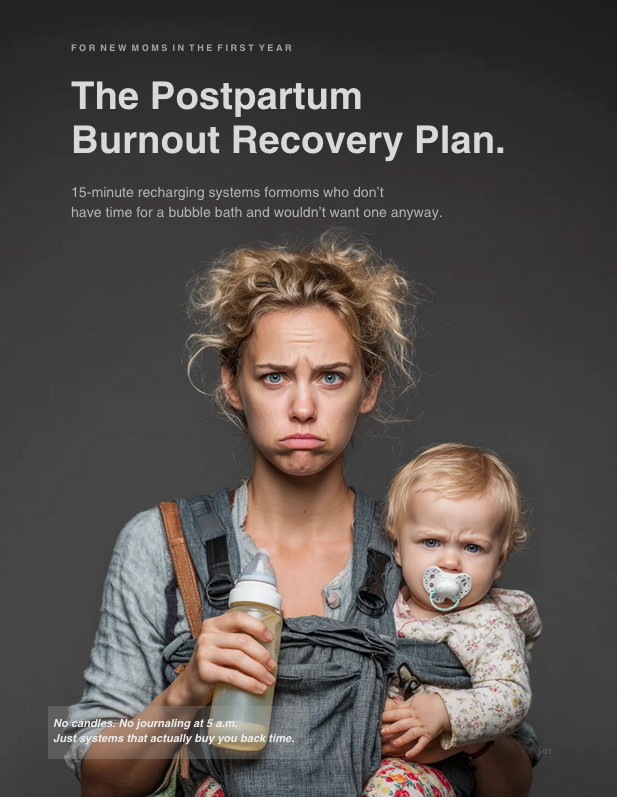 The Postpartum Burnout Recovery Plan
